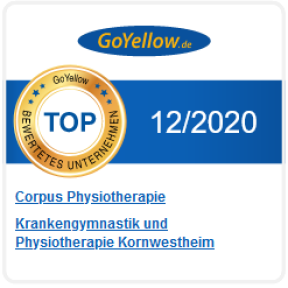 Auszeichnung Corpus Physiotherapie Kornwestheim
