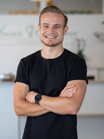 Portrait Physiotherapeut Fabian