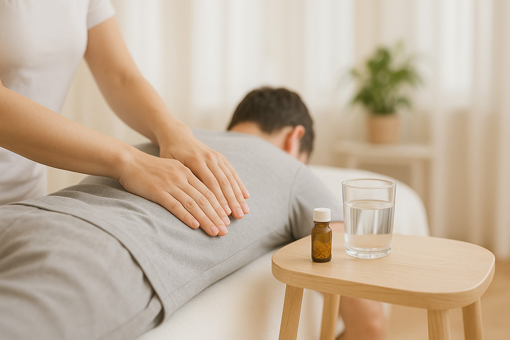 osteopathie – homöopathie – klein